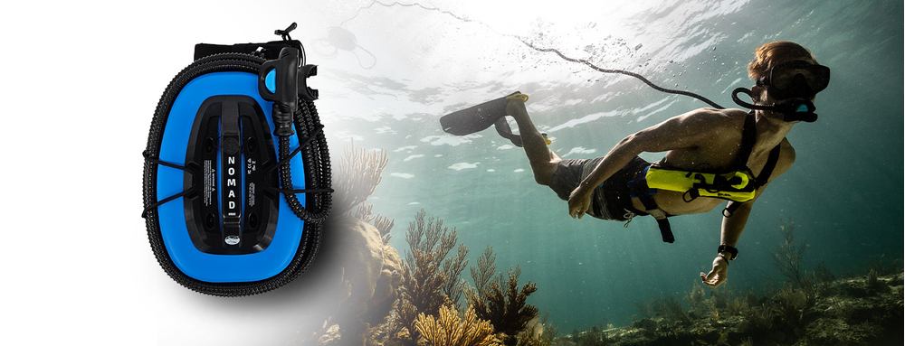 DIVE BLU3 | NOMAD MINI - 15FT - 1 BATTERY PACK